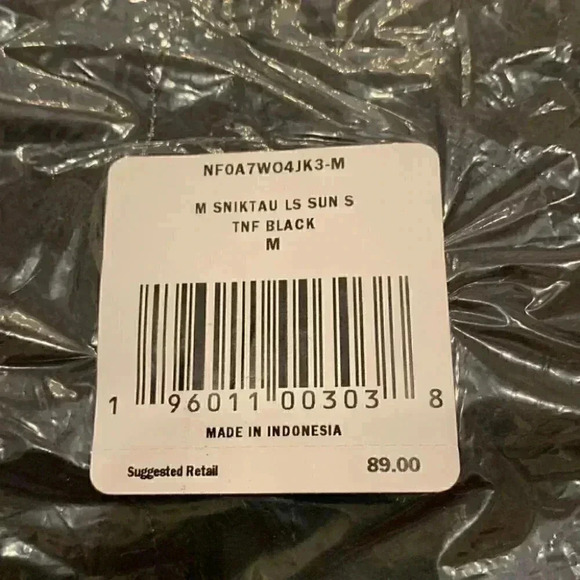 The North Face Long-Sleeve Sun Shirt Black - Picture 5 of 5